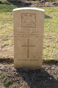 Ismailia War Memorial Cemetery - Kerr, James Edward